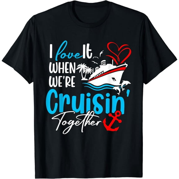 Cruise Squad Graphic T-Shirt, Fun Vacation Travel Tee, Soft Cotton