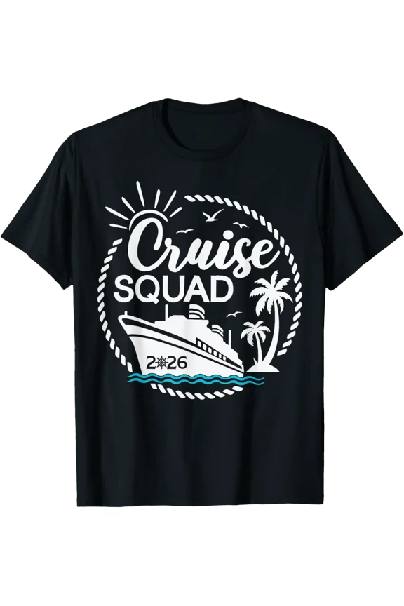 Cruise Squad Group Matching T-Shirt