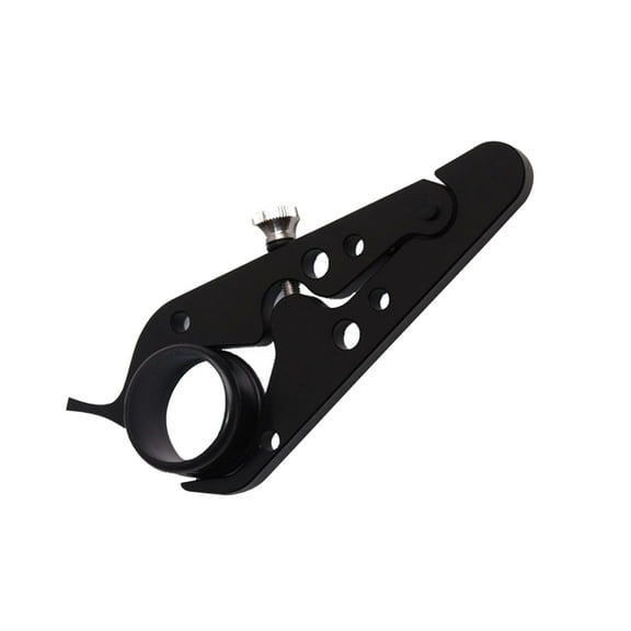 Worgeous Universal Motorcycle Cruise Control Throttle Card for Long Distance Travel Black Metal