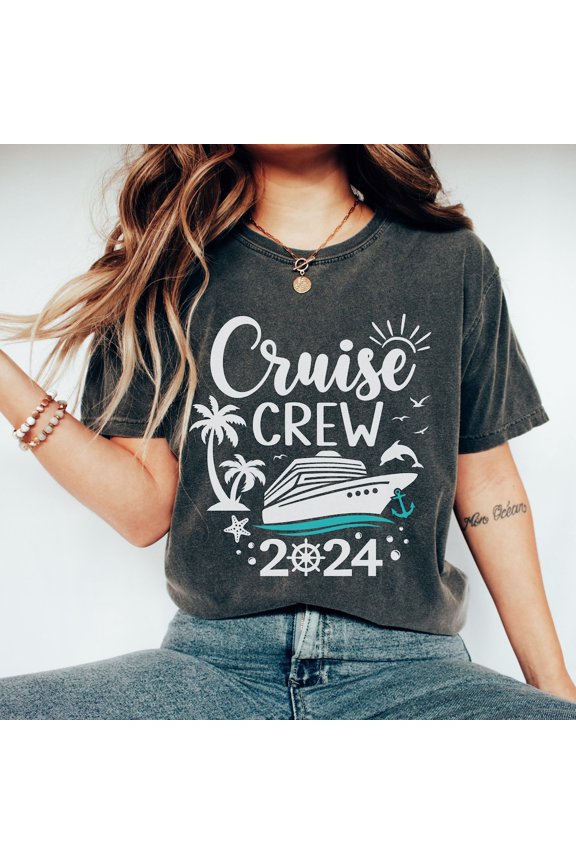 Cruise Vacation Travel Graphic T-Shirt All Size S-3XL