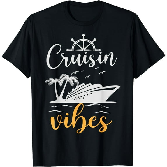 Cruise Vibes Family Vacation Matching Family Funny T-Shirt
