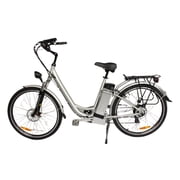 تجول في المدينة مع eTravelbikes دراجة كهربائية CruiserBikes BX | محرك بقوة 550 واط | دراجة ركاب سريعة الشحن للبالغين