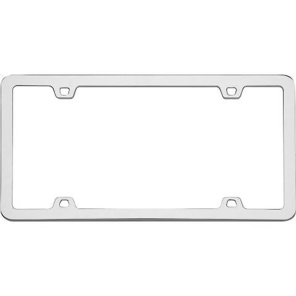 Cruiser Accessories 15030 License Plate Frame Neo, ChromePlated