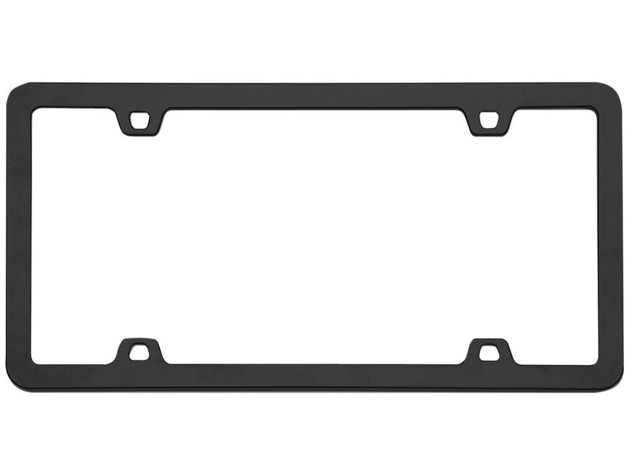 Cruiser Accessories 15050 License Plate Frame Neo, Black