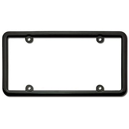 Cruiser Accessories 20050 Classic Lite License Plate Frame, Black