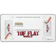 Cruiser Accessories Clear Tuf Flat Shield License Plate Frame