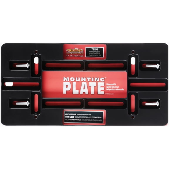 Cruiser Accessories Universal Fit Mounting Plate 5 pc Pack