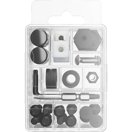 Cruiser Accessories 81650 Ultimate Pro Plus Kit License Plate Frame, Black
