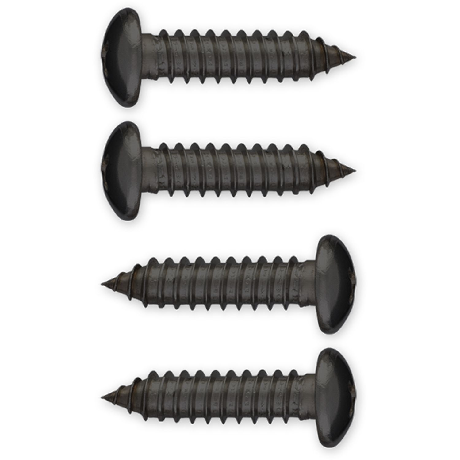 Cruiser Accessories Black Tapping Fasteners