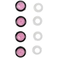 thumbnail image 1 of Cruiser AccessoriesÂ® Bling Pink Fastener Caps 4 ct Pack, 1 of 4