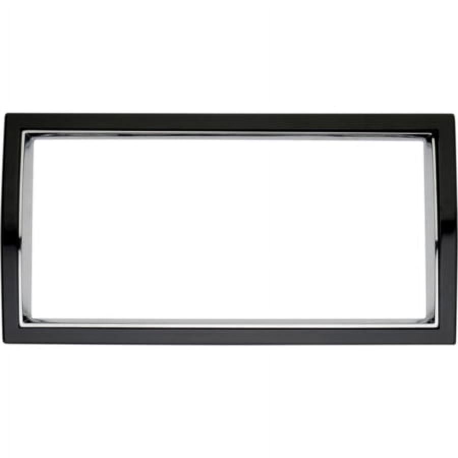 Cruiser Accessories Curve, Black/Chrome License Plate Frame - Walmart.com