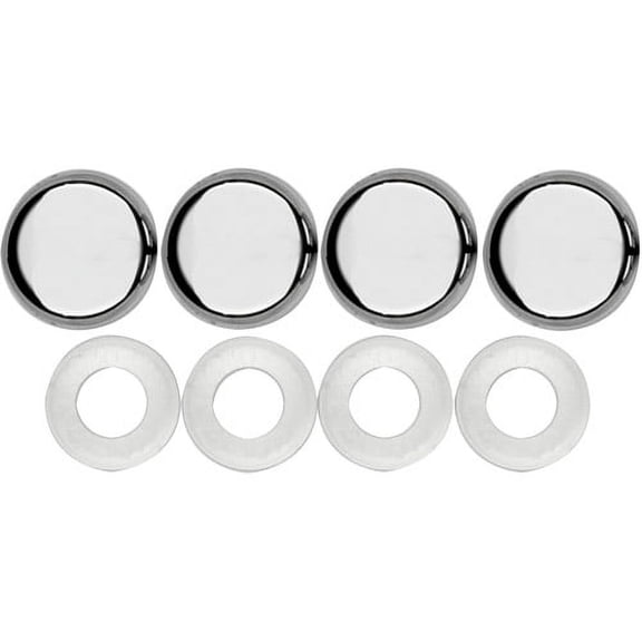 Fastener Caps Chrome