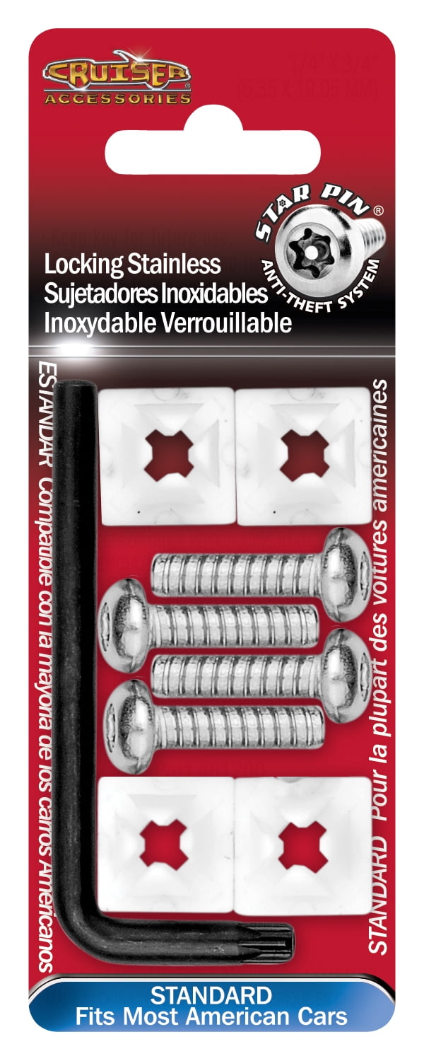 Cruiser Accessories Locking Fasteners, Standard