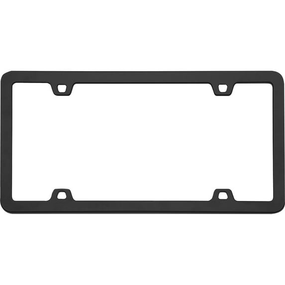 Cruiser Accessories 15050 License Plate Frame - Neo, Black