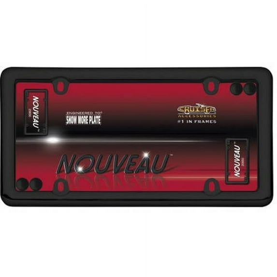 Cruiser Accessories Nouveau, Black with Fastener Caps