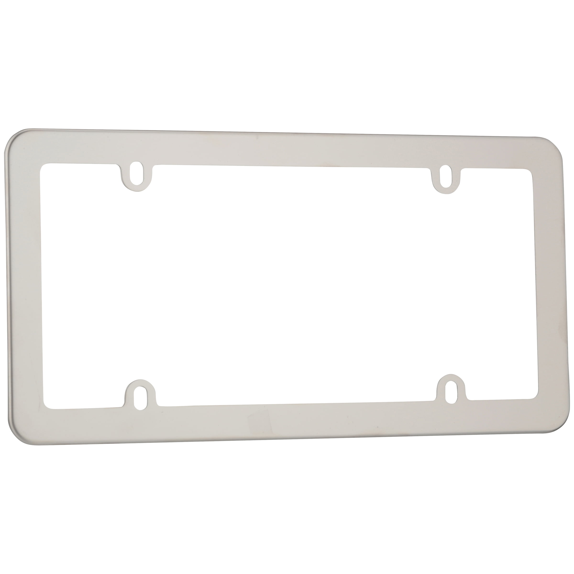 Cruiser Accessories 21110 License Plate Frame - Stamped Stainless