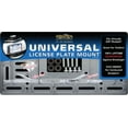 thumbnail image 1 of Universal License Plate Mount, Clear, 1 of 3