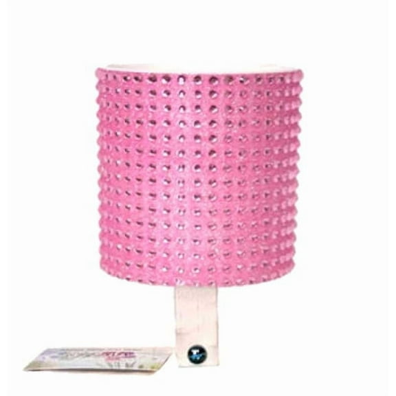Cruiser Candy Rhinestone Bicycle Drink Holder, Cup Holder, Bicycle Cell Phone Holder, Super Sparkle, Super Snazzy, Super Fun Super Wow! - 6x6x6 - Light Pink