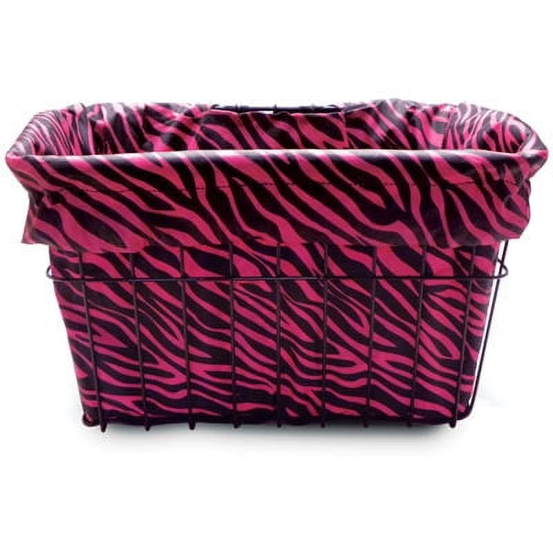 Cruiser Candy Hot Zebra Bicycle Basket Liner