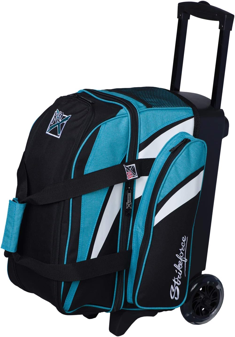 Cruiser Double Bowling Bag With Deluxe 4.5" Smooth Kruze Urethane