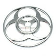 thumbnail image 1 of Cruiser Frames Chrome Emblem Decal Sticker - Biohazard, 1 of 1