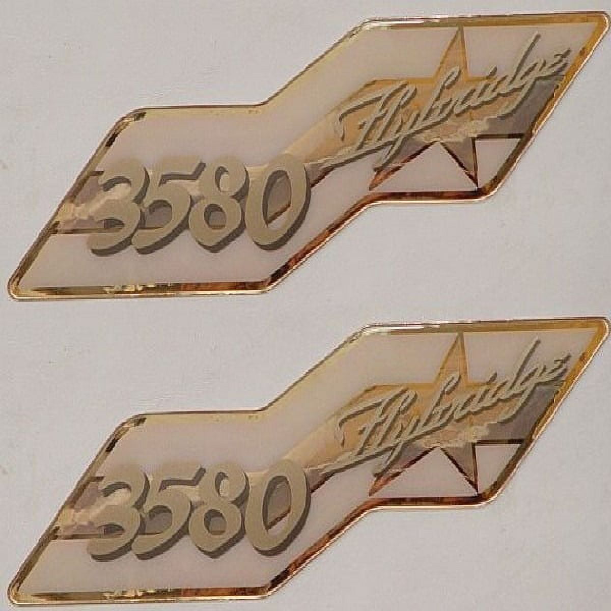 Cruiser Yachts Boat Raised Decals | 3580 Flybridge 12 Inch Gold (Pair ...