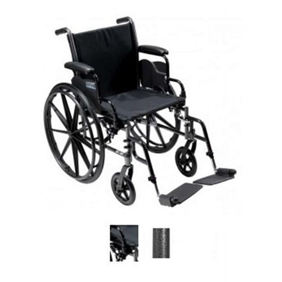 Cruiser lll 18 Inch Flip Back Detachable Full Arms 1 per Case