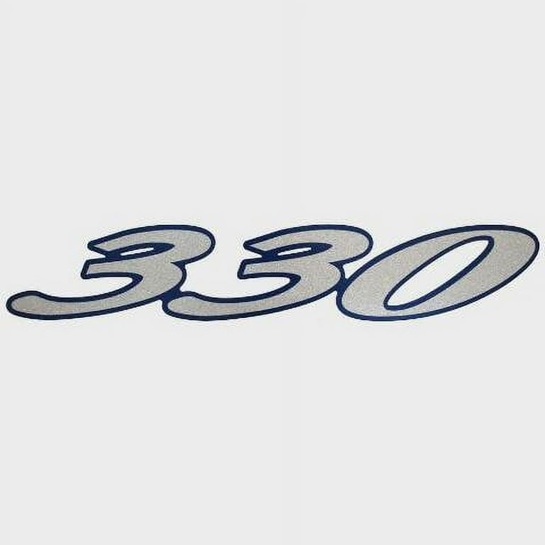 Cruisers Boat Model Decal Sticker V2333100 | 330 Express Silver
