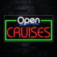 thumbnail image 1 of Cruises LED Neon Sign 33"L x 18"H #35678, 1 of 3