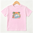 thumbnail image 1 of Cruisin 2026 Cruise Ship Girls Graphic Tee, Cute Summer Beach 100% Cotton Kids Short Sleeve T-Shirt, 1 of 5