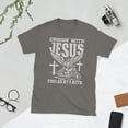 thumbnail image 1 of Cruisin' for Jesus Biker T-Shirt (Charcoal, S), 1 of 2