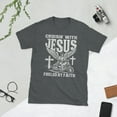 thumbnail image 1 of Cruisin' for Jesus Biker T-Shirt (Dark Heather, S), 1 of 2