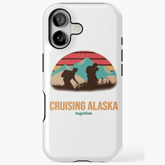 Cruising Alaska Together Matching Family Trip iPhone Case 17 to 11 Pro Max