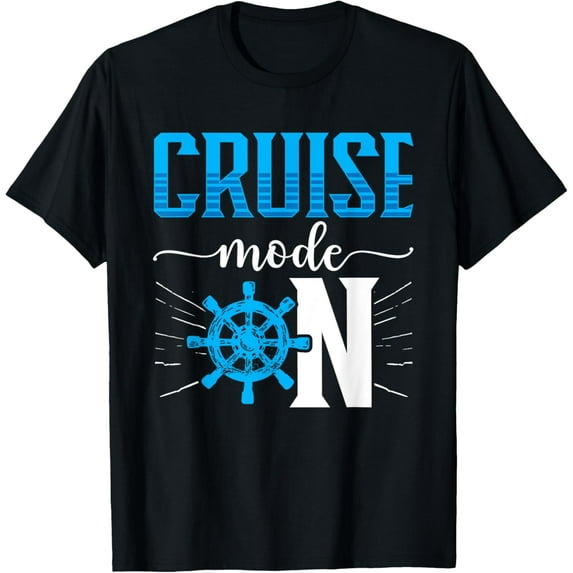 Cruising Boat Cruise mode on Cruise Ship T-Shirt