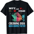 thumbnail image 1 of Cruising Cruise 2024 Vacation Husband Wife Couple summer T-Shirt, 1 of 4