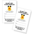 thumbnail image 1 of Cruising Ducks Tag with Hole  30 Pack  Carnival Rubber Cruising Duck Tag  Tags 2 x 3.5" inches Business Card Size  #CruisingDucks Mouse Ears, 1 of 8