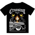 thumbnail image 1 of Cruising Extra Low Rider Classic T-Shirt Print On Shaka Wear Heavyweight Tee, 1 of 2