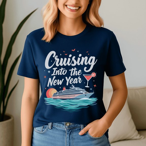 Cruising Into 2026, Happy New Year Tshirt, 2026 Celebration Shirt, Festive Party Tee, New Year Gifts