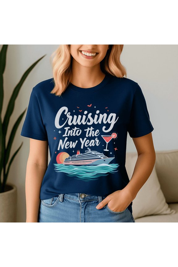 Cruising Into 2026, Happy New Year Tshirt, 2026 Celebration Shirt, Festive Party Tee, New Year Gifts