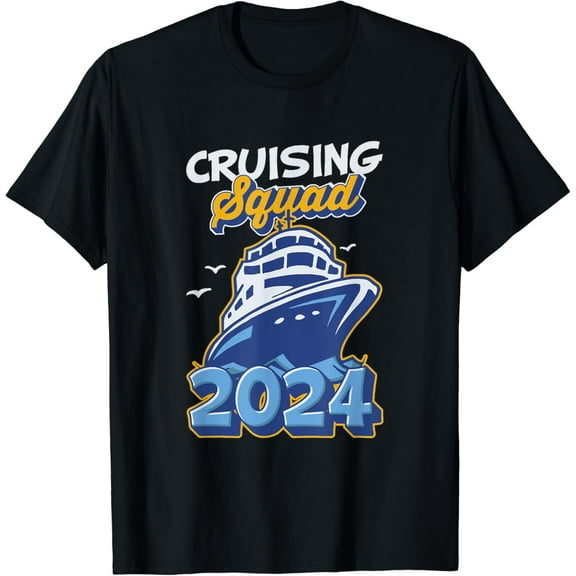 Cruising Squad 2025 Vacation Trip Party Ship Cruise T-Shirt