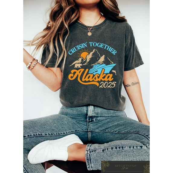 Cruising Together Alaska 2025 T shirt Alaska Cruise Team Shirt Alaska