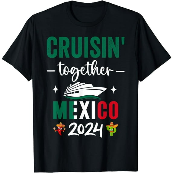 Cruising Together Family Matching Cruise Trip Mexico 2024 T-Shirt