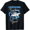 thumbnail image 1 of Cruising Together for 15 Years Wedding Anniversary Cruise T-Shirt, 1 of 4
