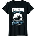 thumbnail image 1 of Cruising Vacation Cruise Ship Gift T-Shirt Women Tops, 1 of 3