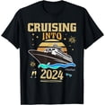 thumbnail image 1 of Cruising into 2024 New Year Cruise Squad Cruise Trip T-Shirt, 1 of 4