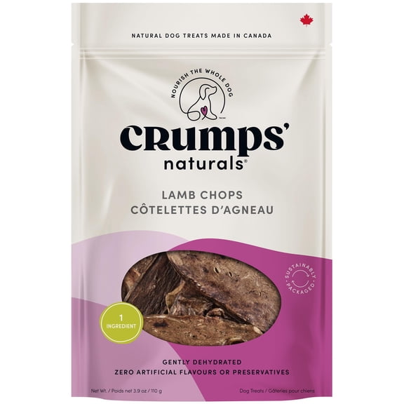 Crumps Naturals Lamb Chops 110g/3.9oz(Product Packaging May Vary)