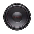 thumbnail image 1 of Crunch 12" 4 Ohm Car Subwoofer Speaker (2 Pack) w/ A/B Class Car Amplifier, 1 of 11