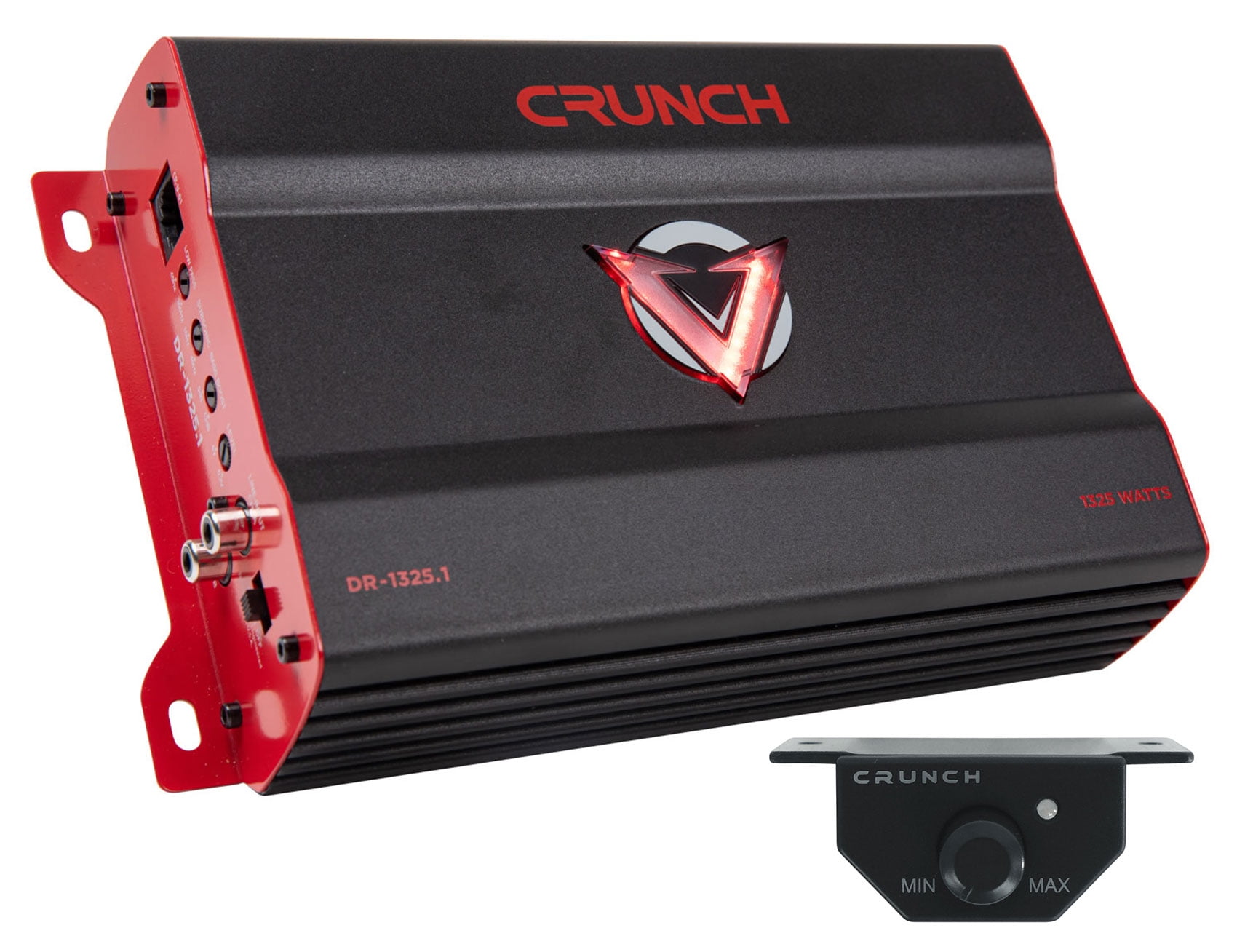 Crunch 1325W Mono block Subwoofer Car Audio Amplifier, Adjustable ...