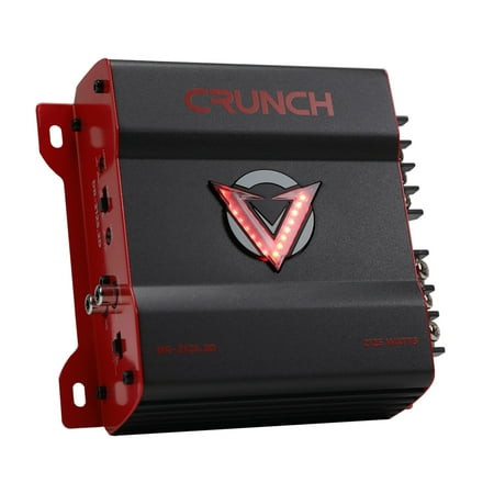 Crunch - V-DRIVE 2125W Monoblock Car Audio Amplifier - Black
