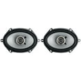 Crunch 250W Full Range 2 Way Coaxial Car Audio 5x7 by 6x8" Speaker Pair
